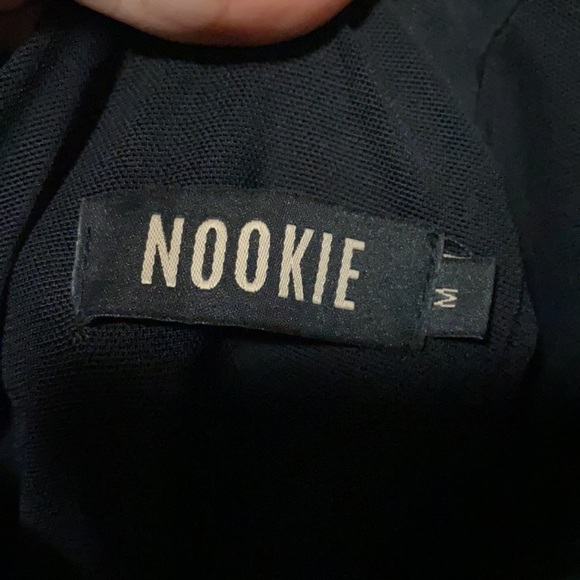 NOOKIE BLACK TIE GOWN “HONEY” in black - Picture 3 of 5